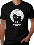 Kawaii Shiba Inu Graphic Tee - Cute Dog T-Shirt