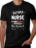 Retired Nurse T-Shirt - Officially Discharged