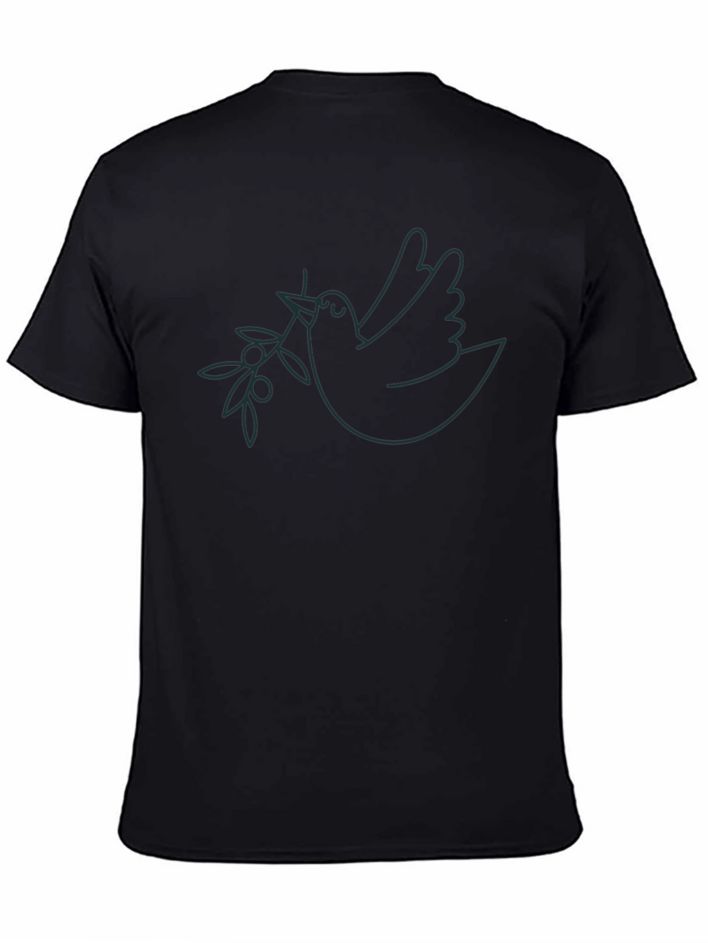 Dove Peace Olive Branch Graphic T-Shirt