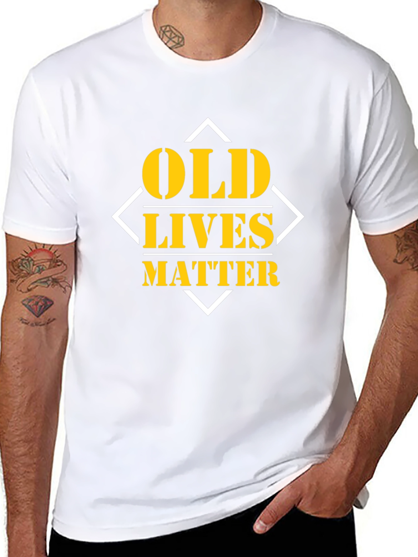 Old Lives Matter Graphic T-Shirt