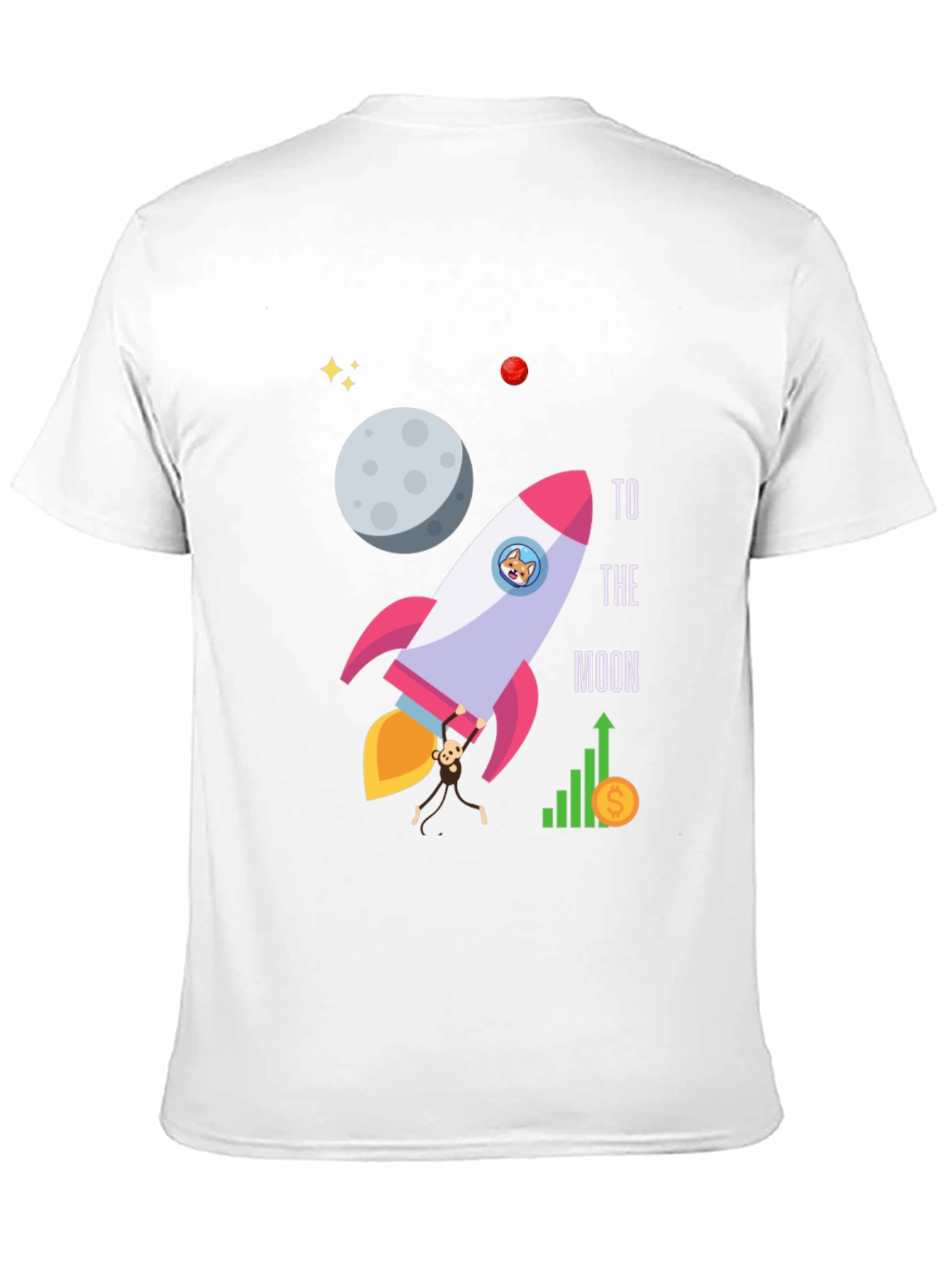 To The Moon Graphic T-Shirt