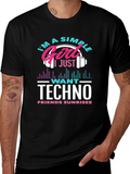 Simple Girl Techno T-Shirt