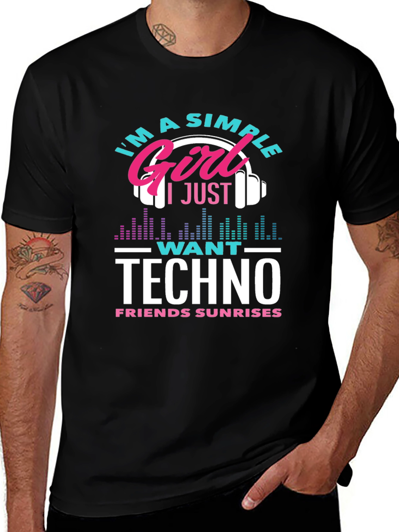 Simple Girl Techno T-Shirt