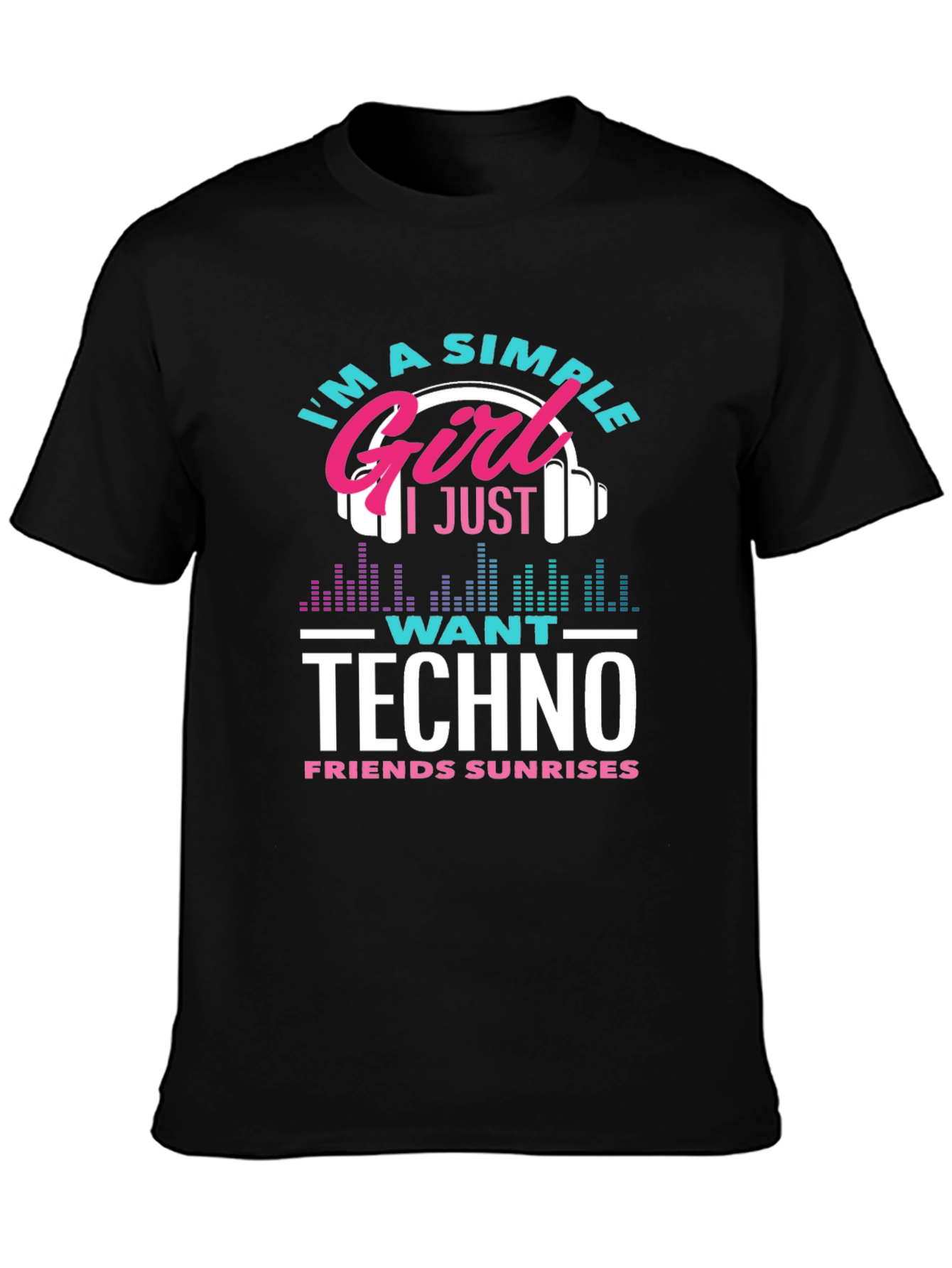 Simple Girl Techno T-Shirt