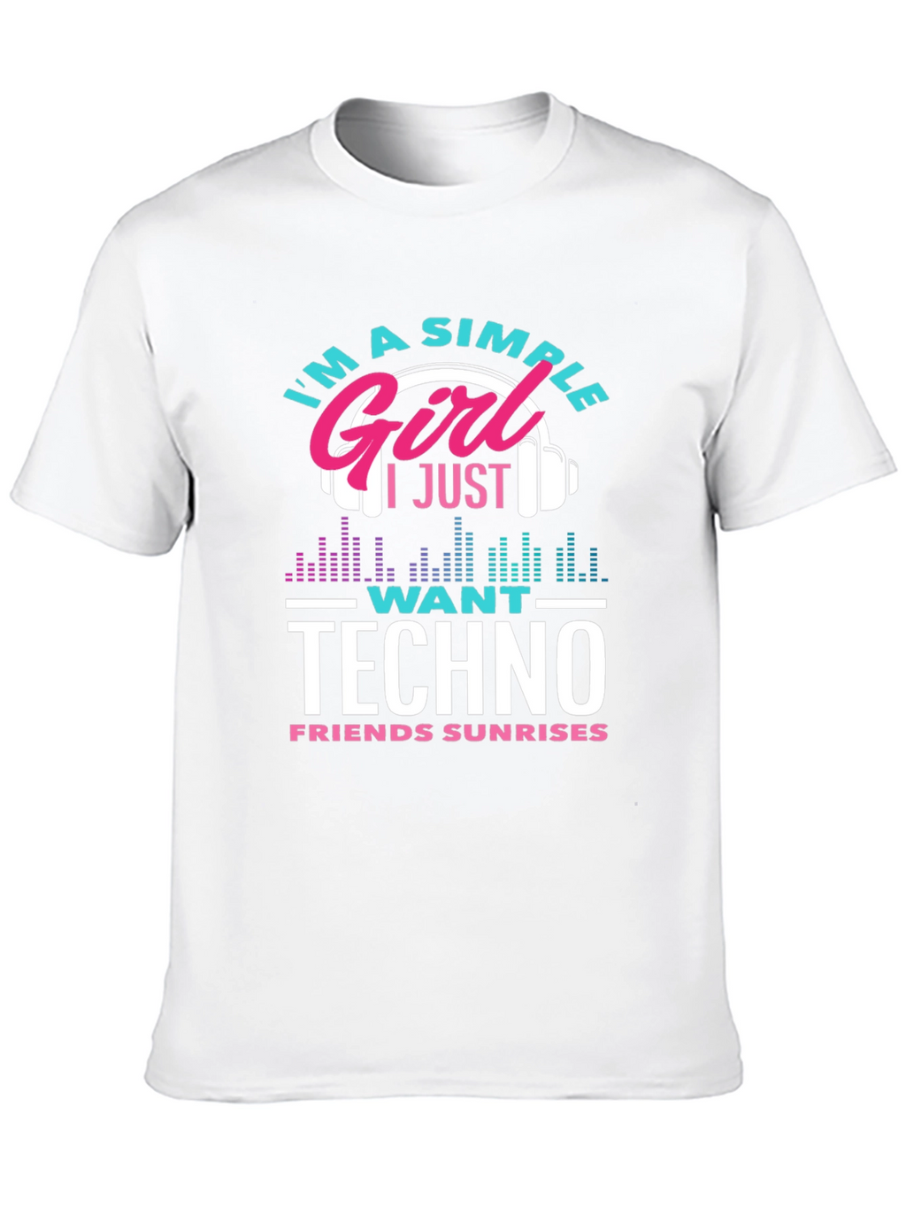Simple Girl Techno T-Shirt