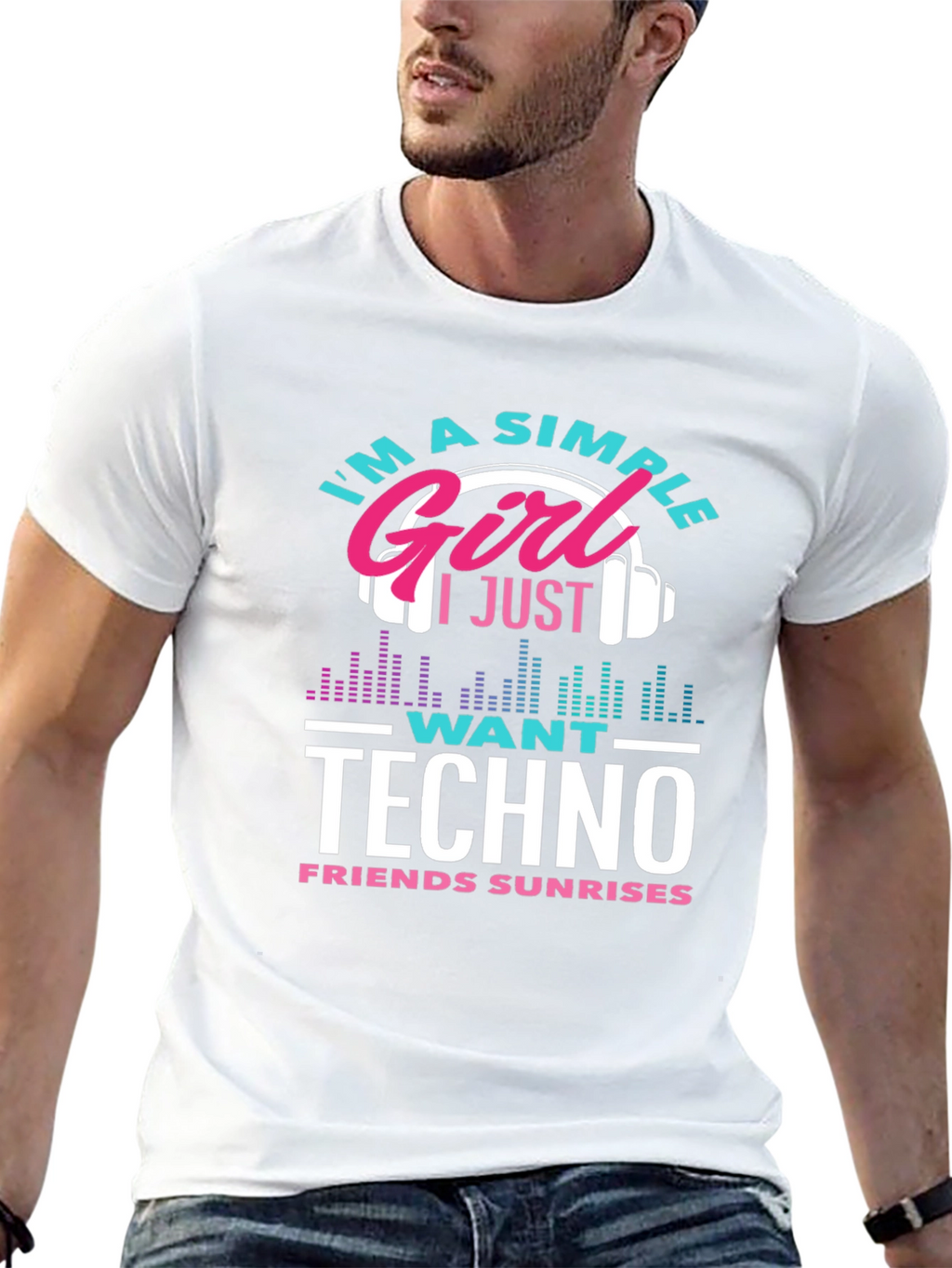 Simple Girl Techno T-Shirt