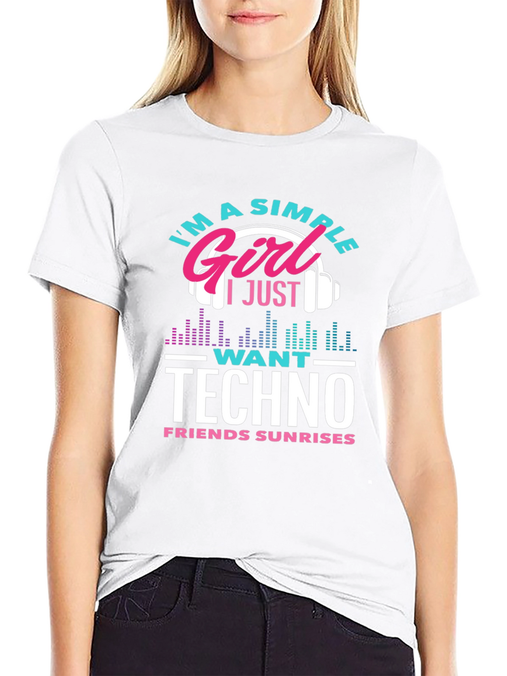 Simple Girl Techno T-Shirt