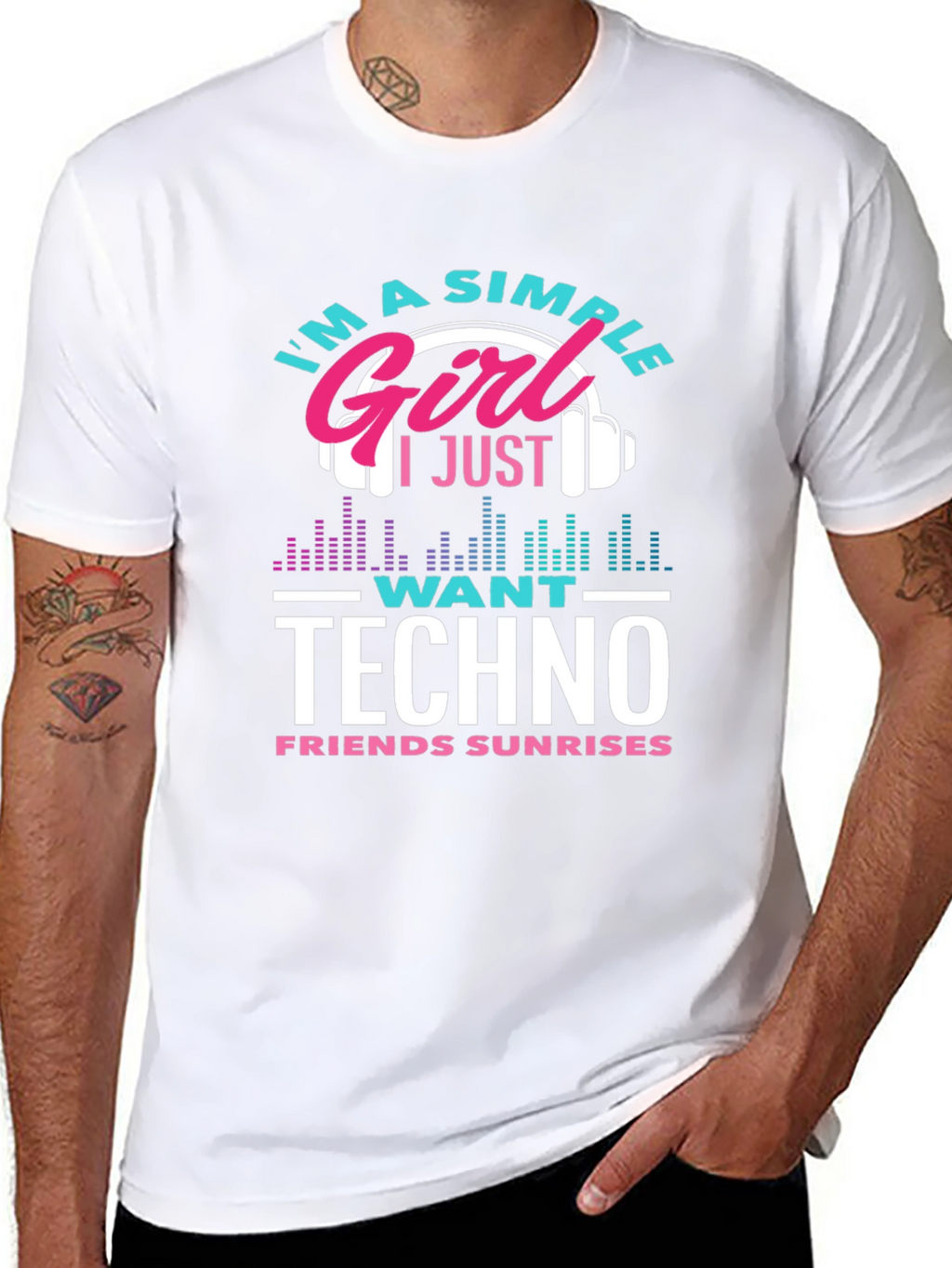 Simple Girl Techno T-Shirt