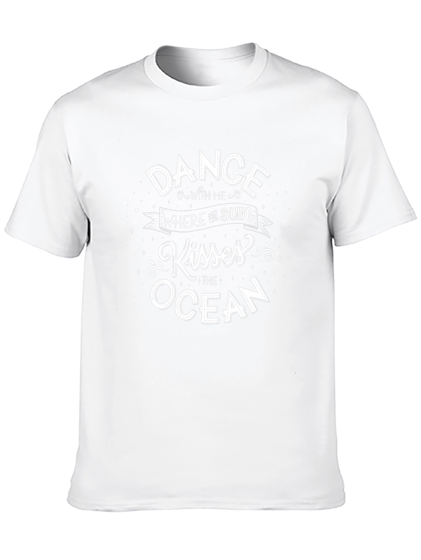 Dance with Me Graphic T-Shirt - Sun Kisses Ocean Tee