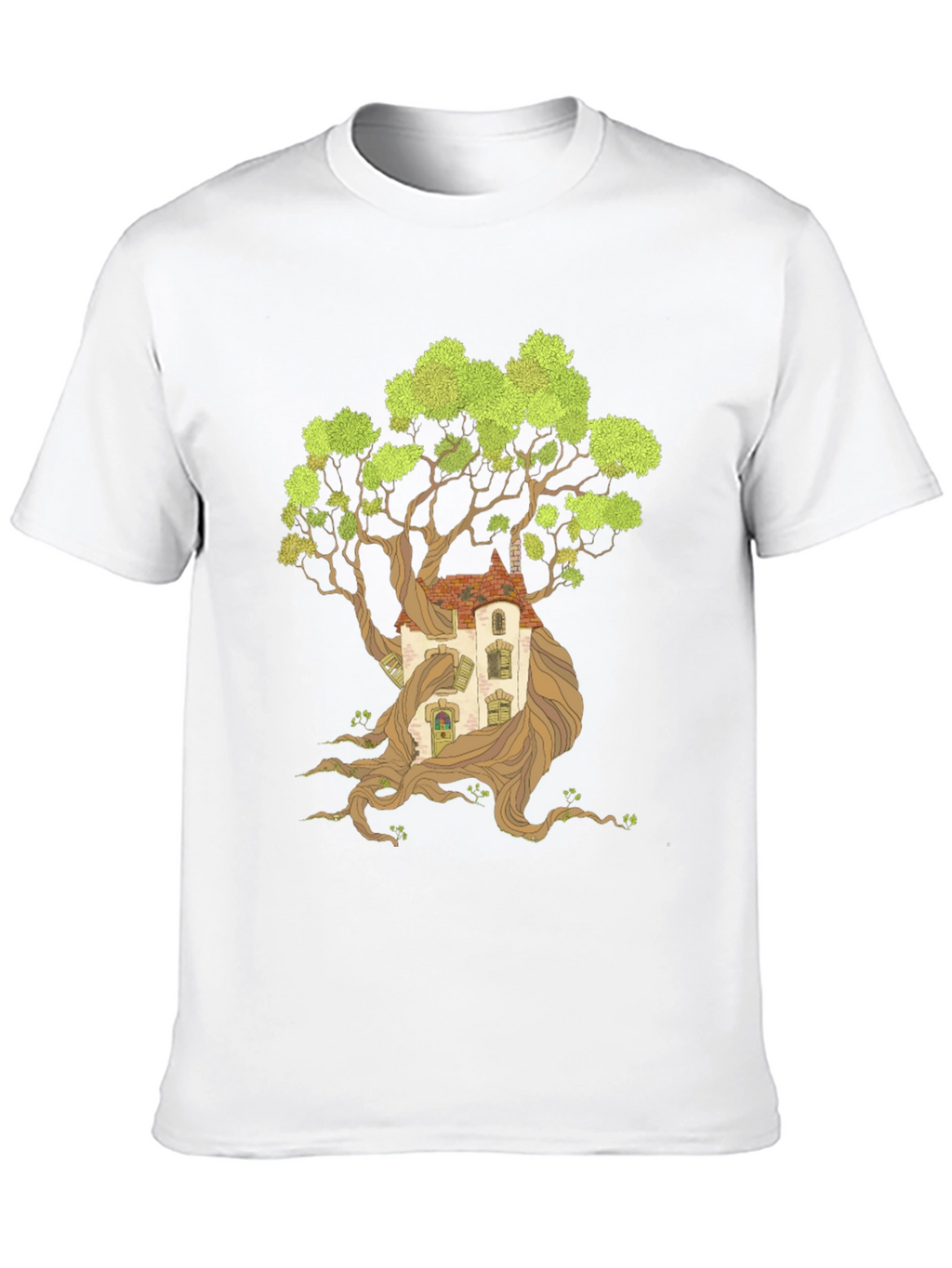 Treehouse Graphic Print Tee