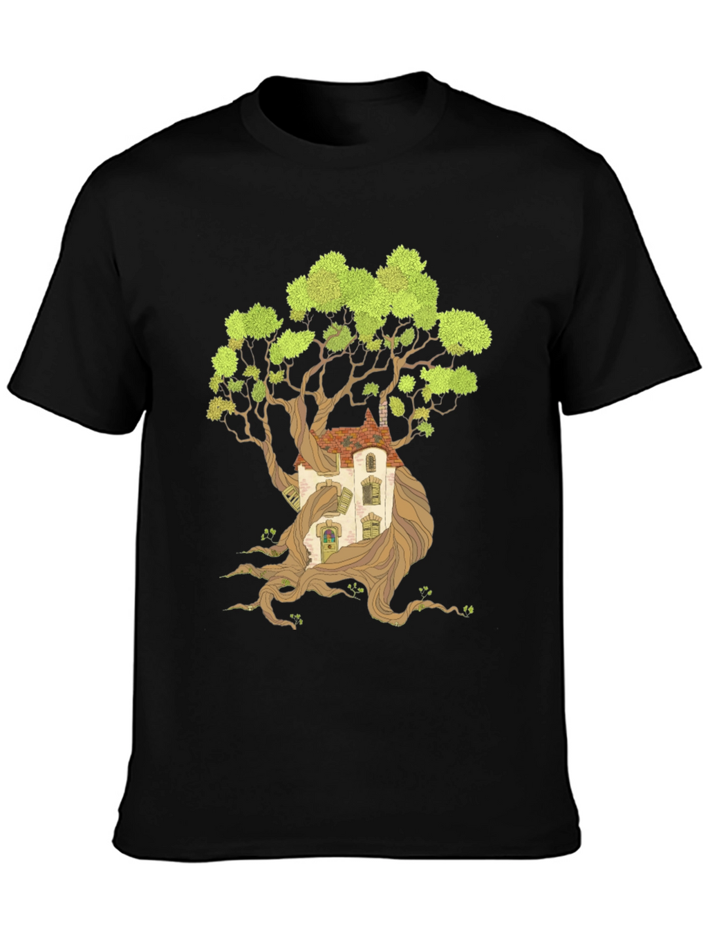 Treehouse Graphic Print Tee