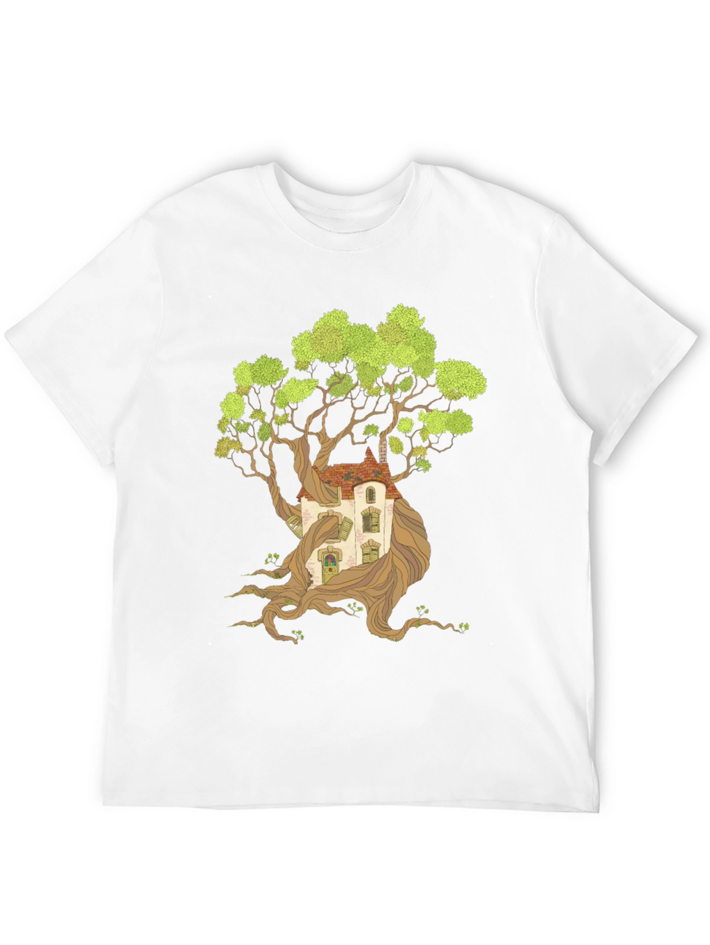 Treehouse Graphic Print Tee