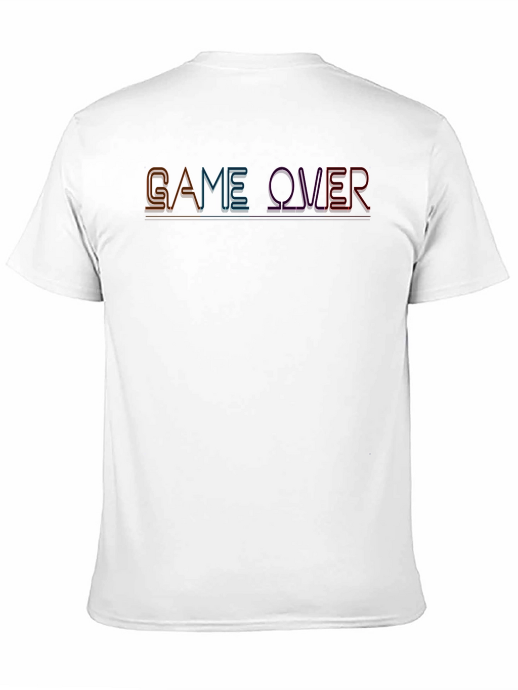 Game Over Retro Style T-Shirt