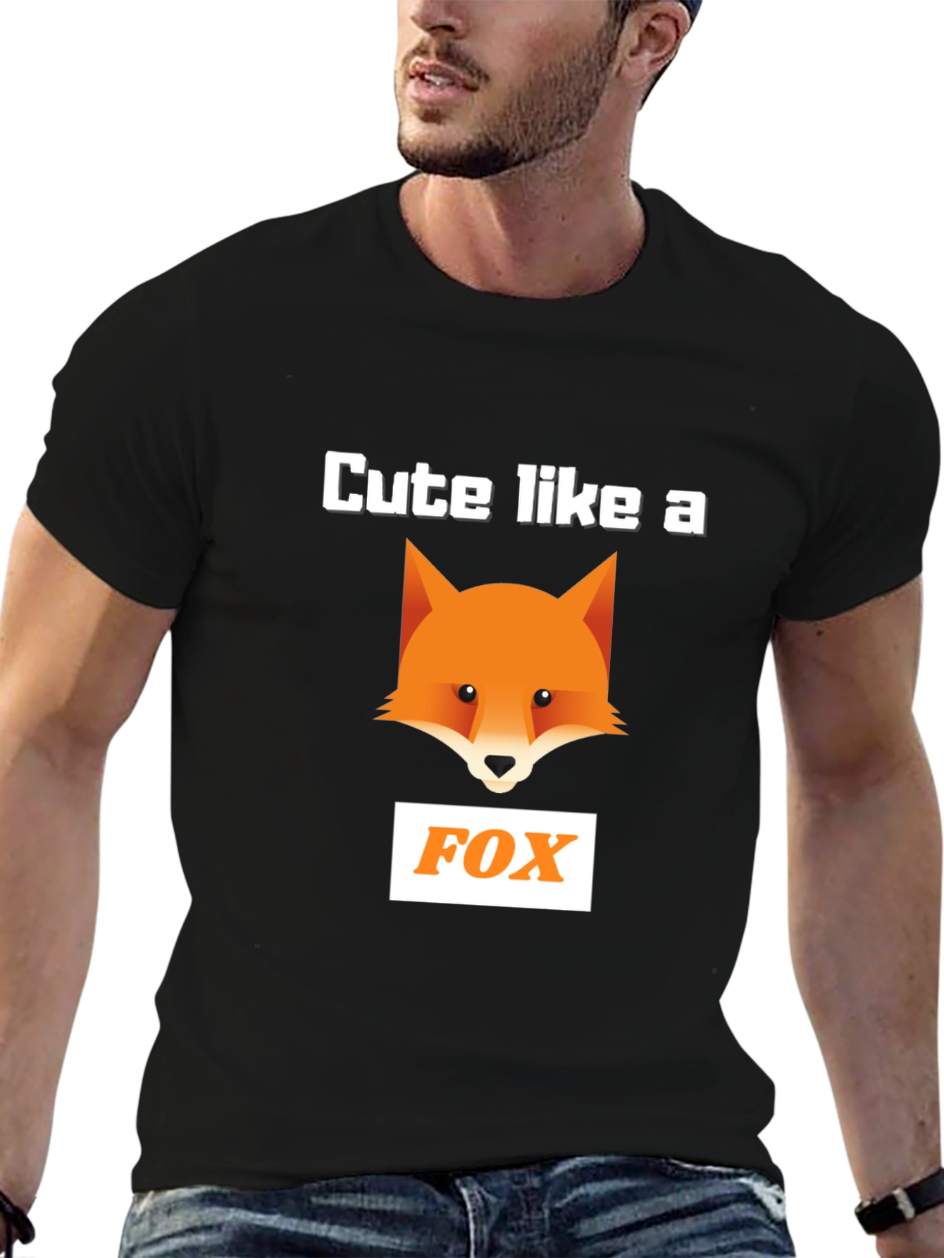 Cute Like a Fox T-Shirt - Fun Animal Graphic Tee