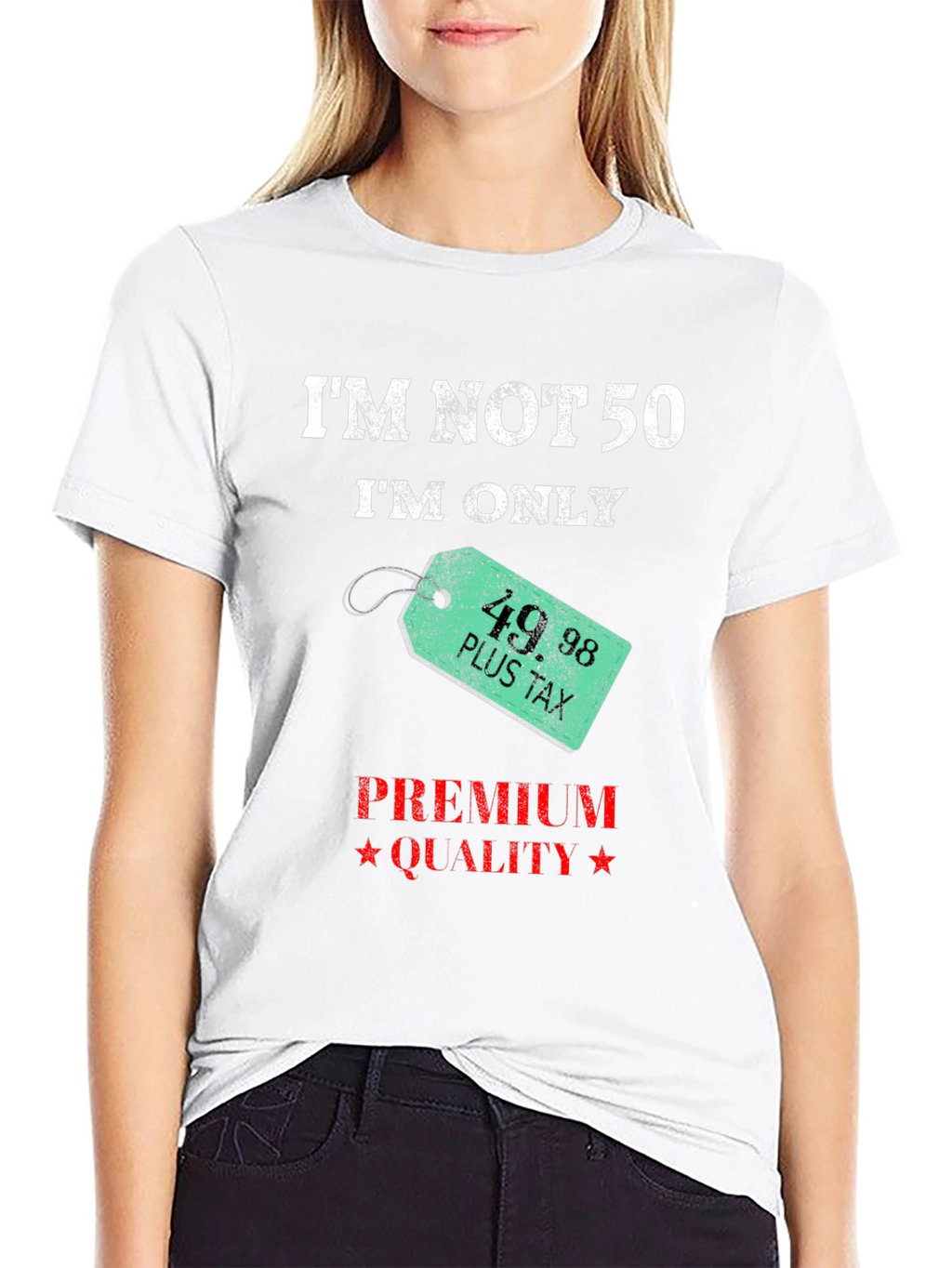 Funny 50th Birthday T-Shirt - Premium Quality
