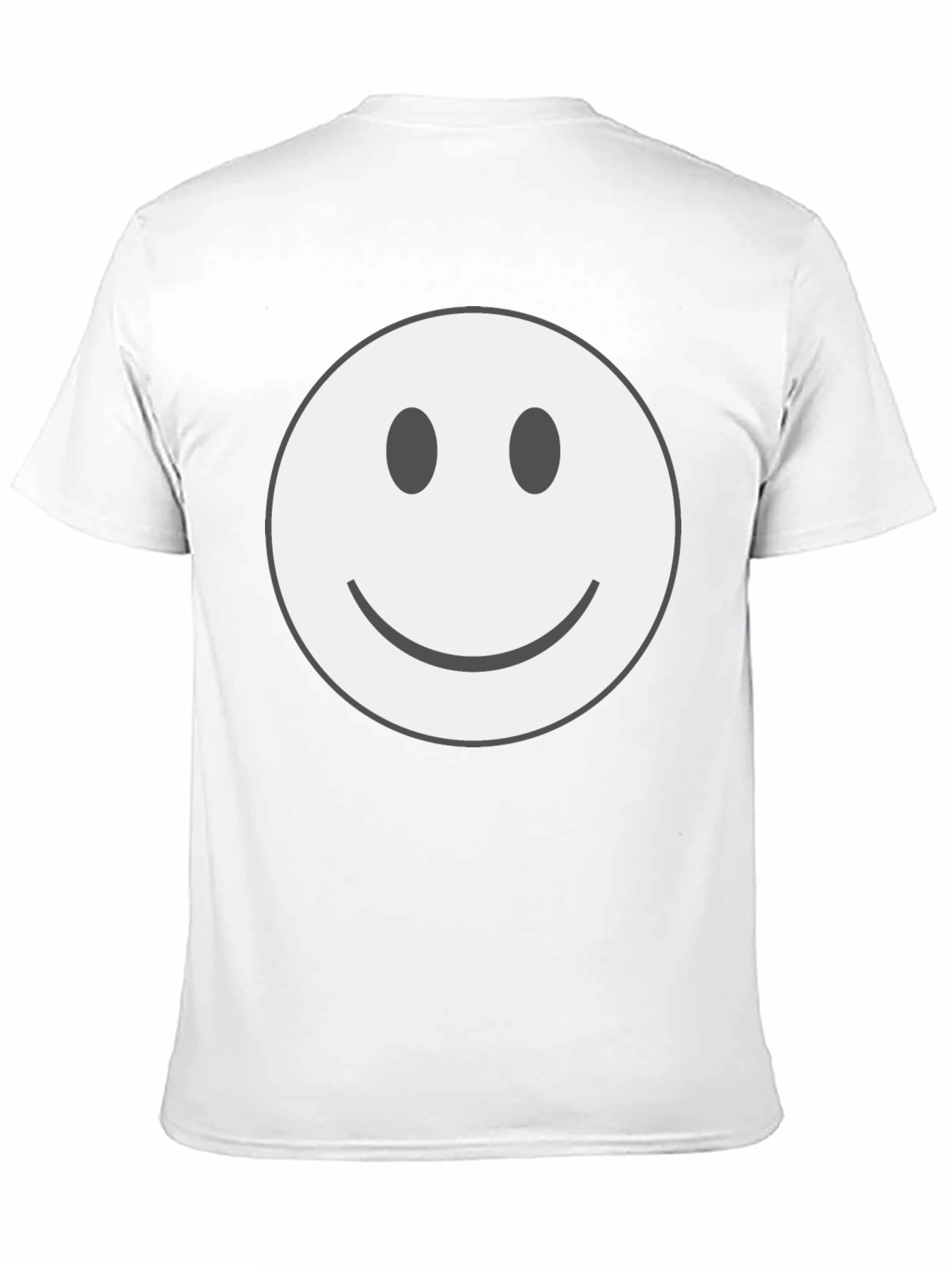 Smiley Face Graphic Tee - Classic Comfort