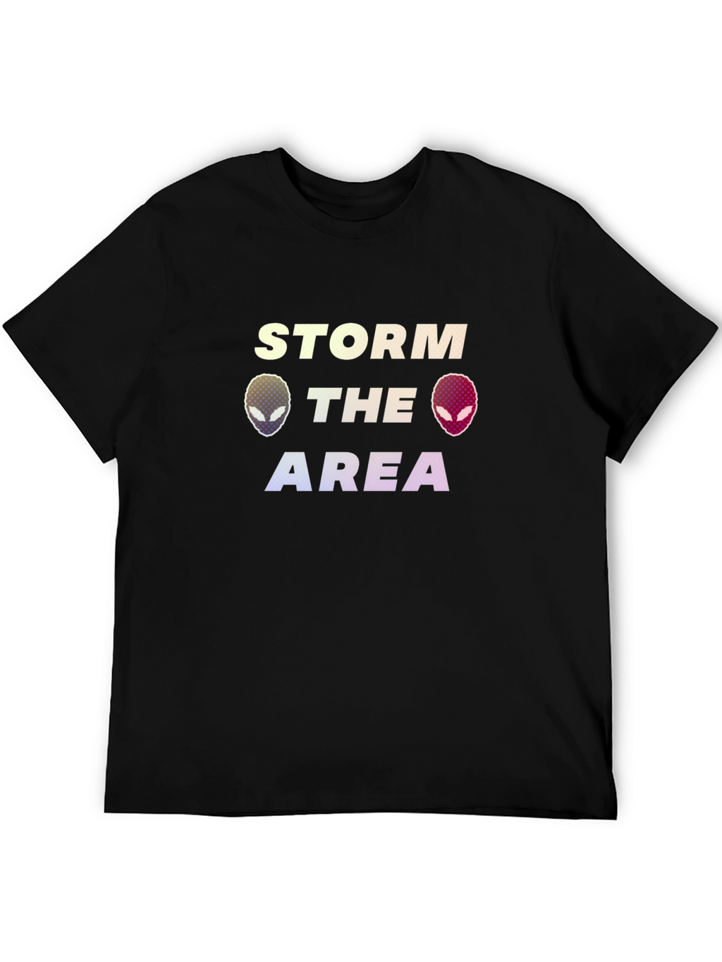 Storm the Area Alien Graphic T-Shirt