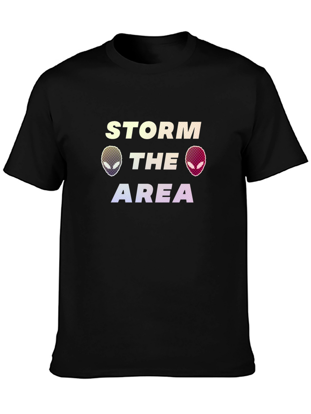 Storm the Area Alien Graphic T-Shirt