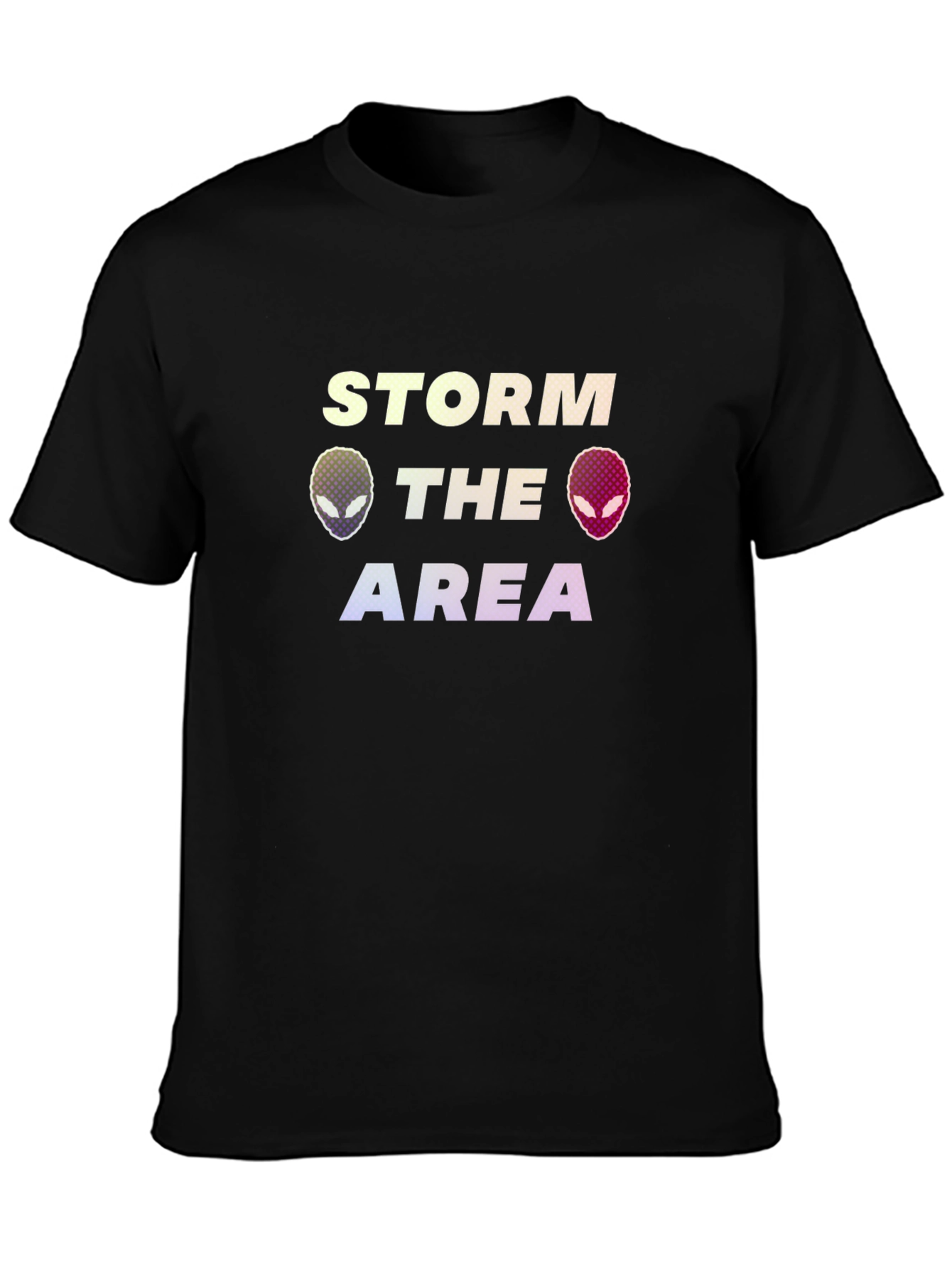 Storm the Area Alien Graphic T-Shirt