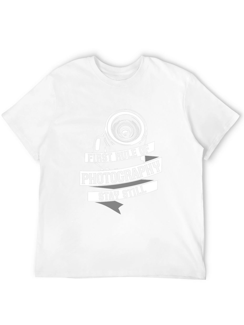 Photography Rule Black Graphic T-Shirt