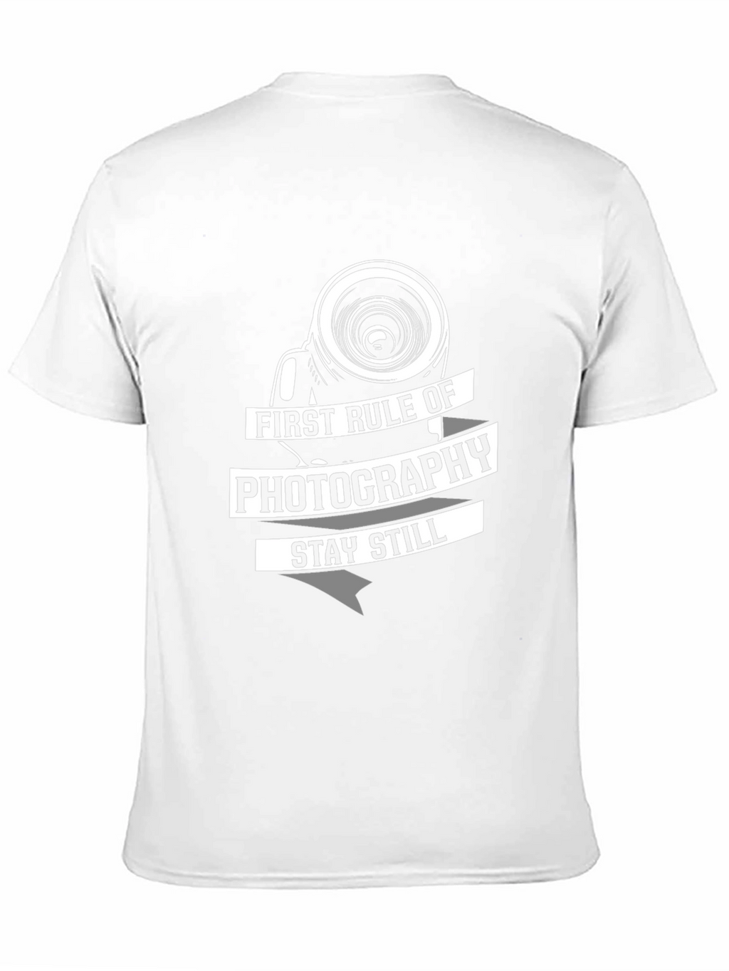 Photography Rule Black Graphic T-Shirt