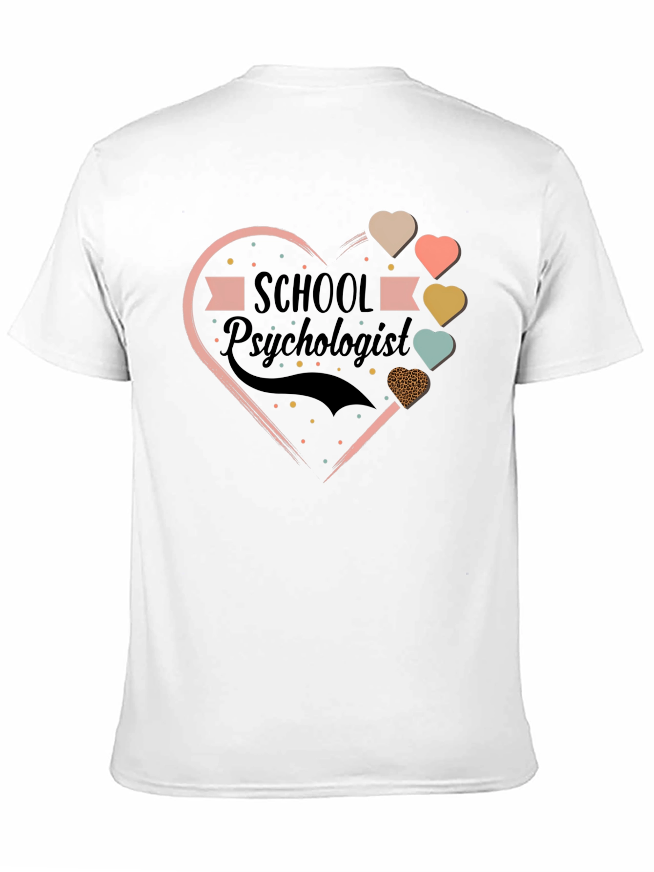 School Psychologist Heart T-Shirt