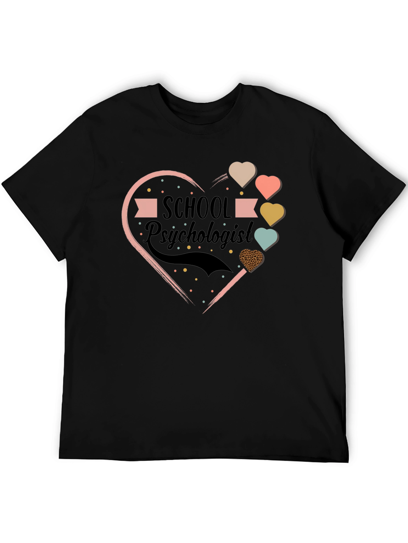 School Psychologist Heart T-Shirt