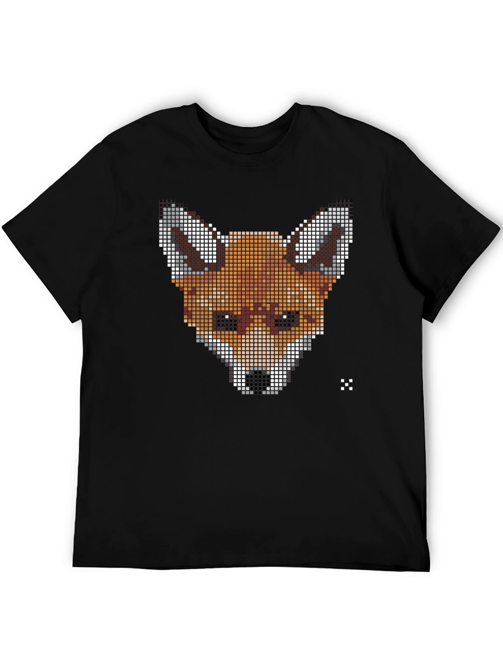 Pixel Fox Graphic Tee - Stylish Comfort