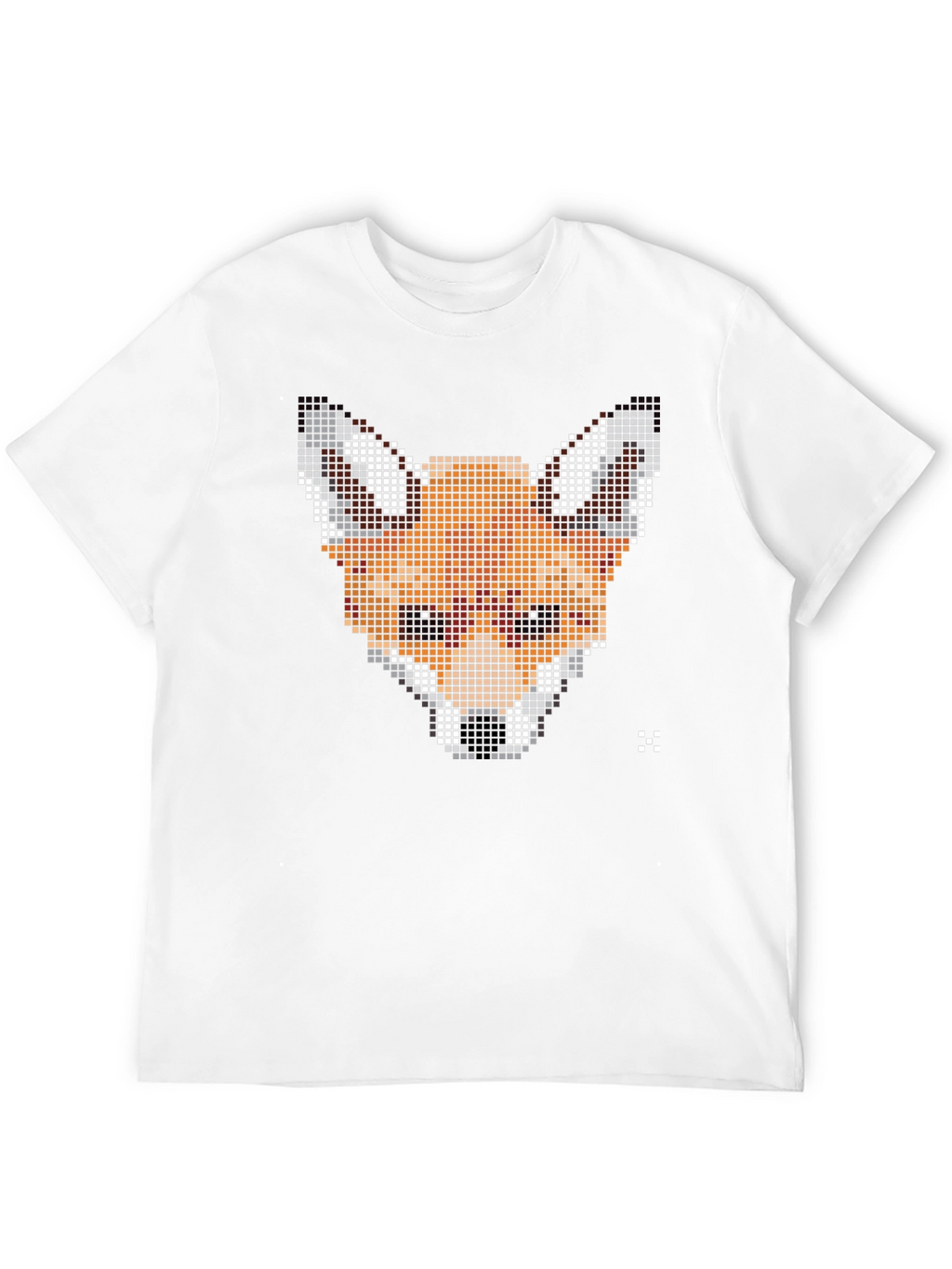 Pixel Fox Graphic Tee - Stylish Comfort
