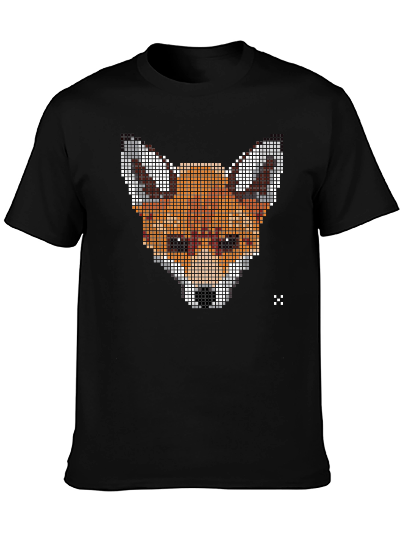 Pixel Fox Graphic Tee - Stylish Comfort