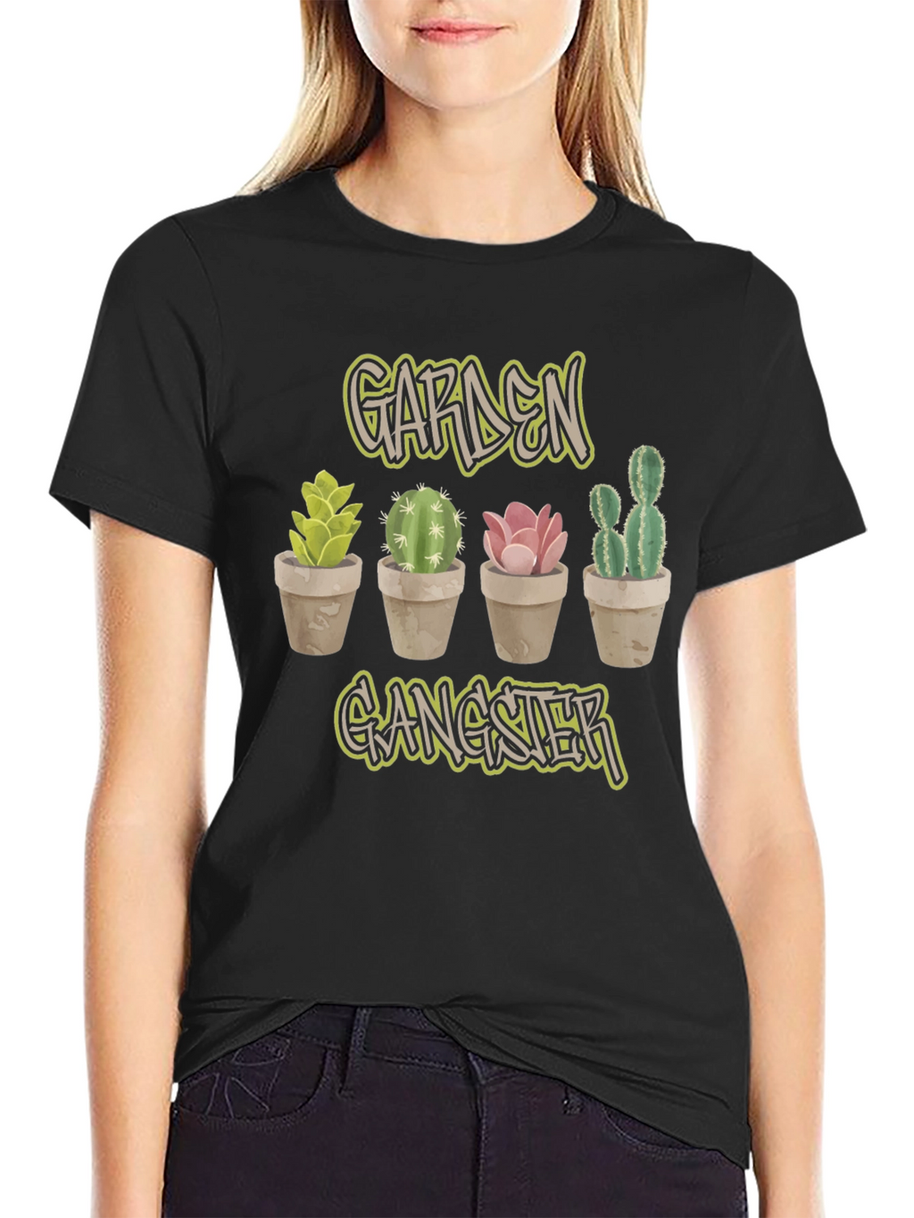 Garden Gangster Cactus Tee