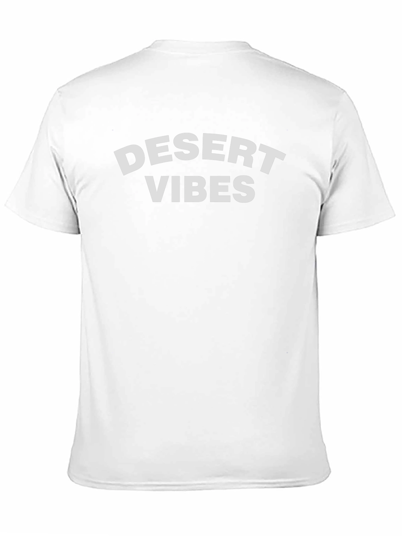 Desert Vibes Graphic Tee - Black Cotton T-Shirt