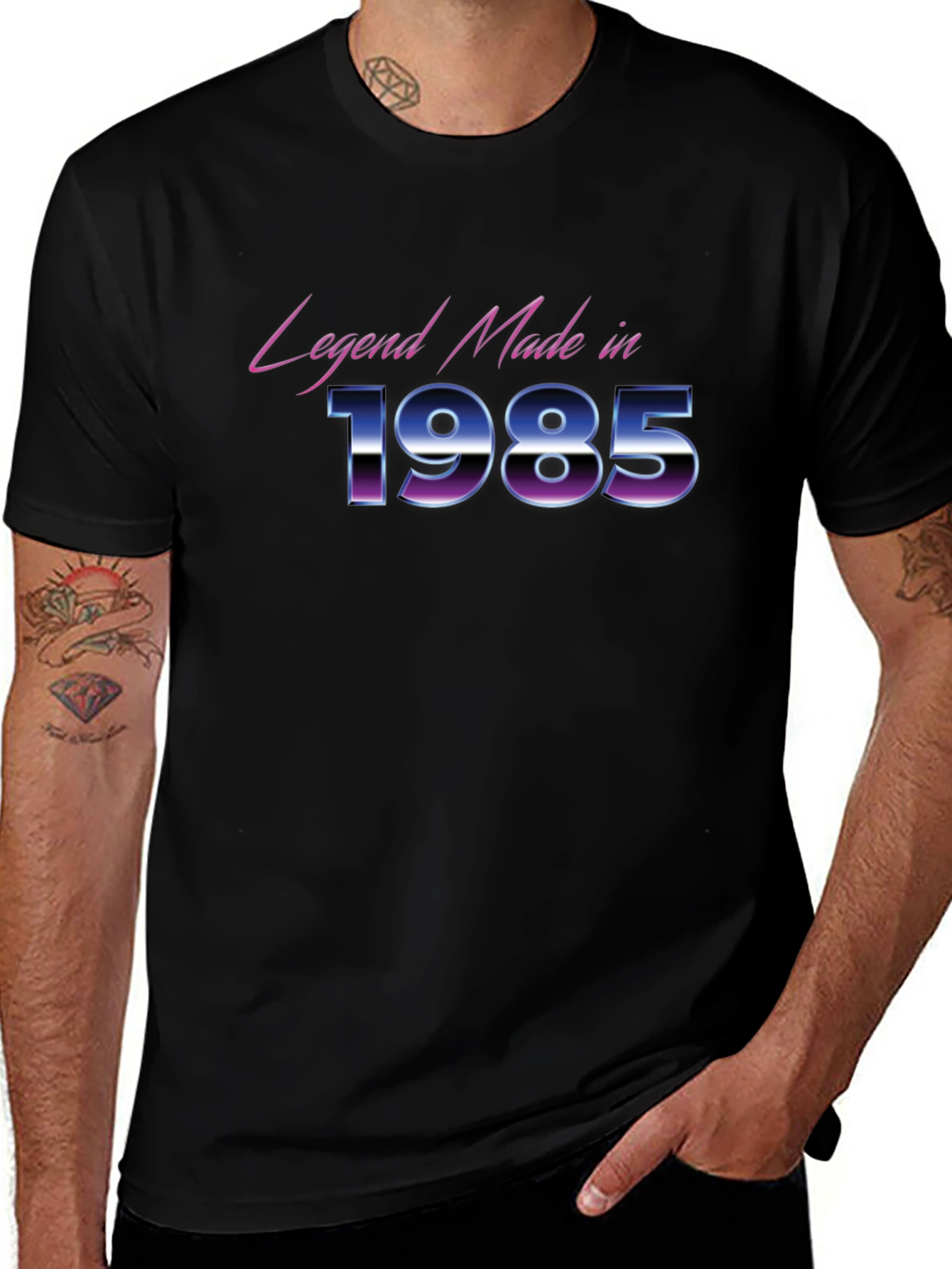 Legend Made in 1985 Graphic Tee - Birthday Gift