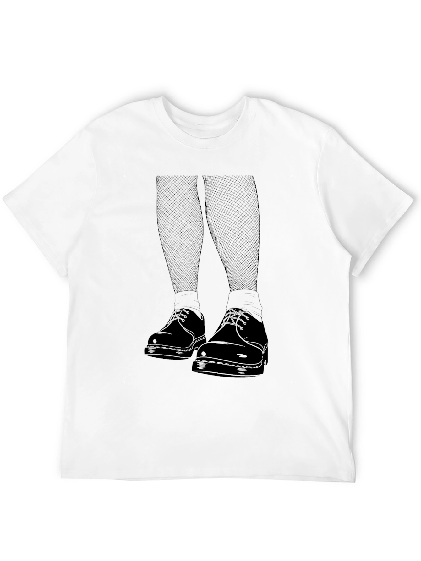 Graphic Print Black T-Shirt