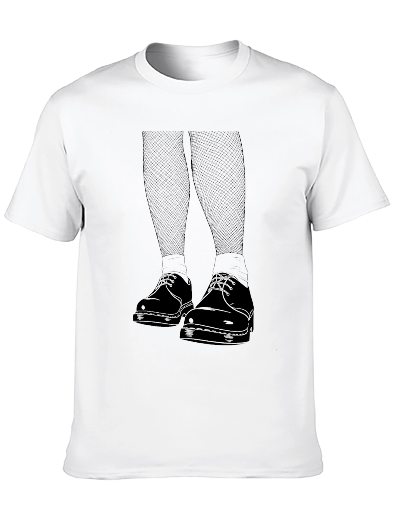 Graphic Print Black T-Shirt
