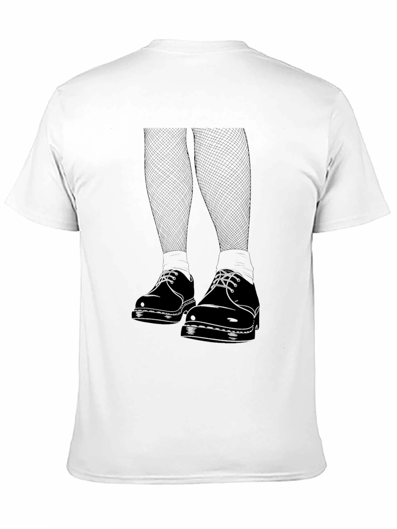 Graphic Print Black T-Shirt