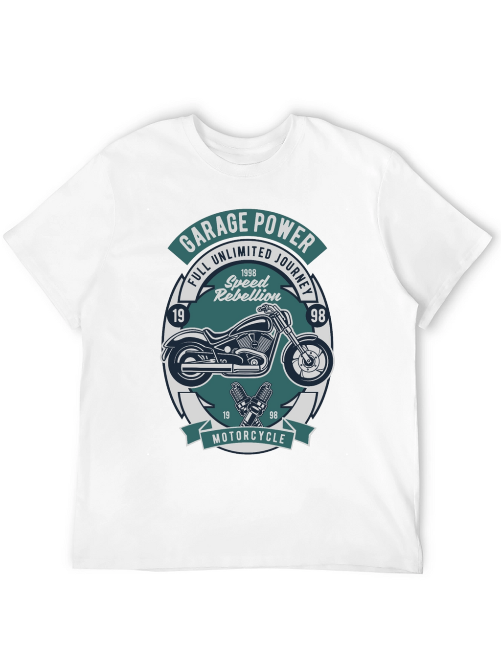 Garage Power Motorcycle T-Shirt