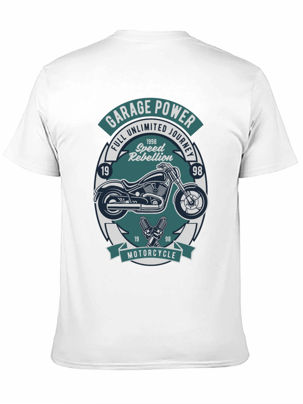 Garage Power Motorcycle T-Shirt