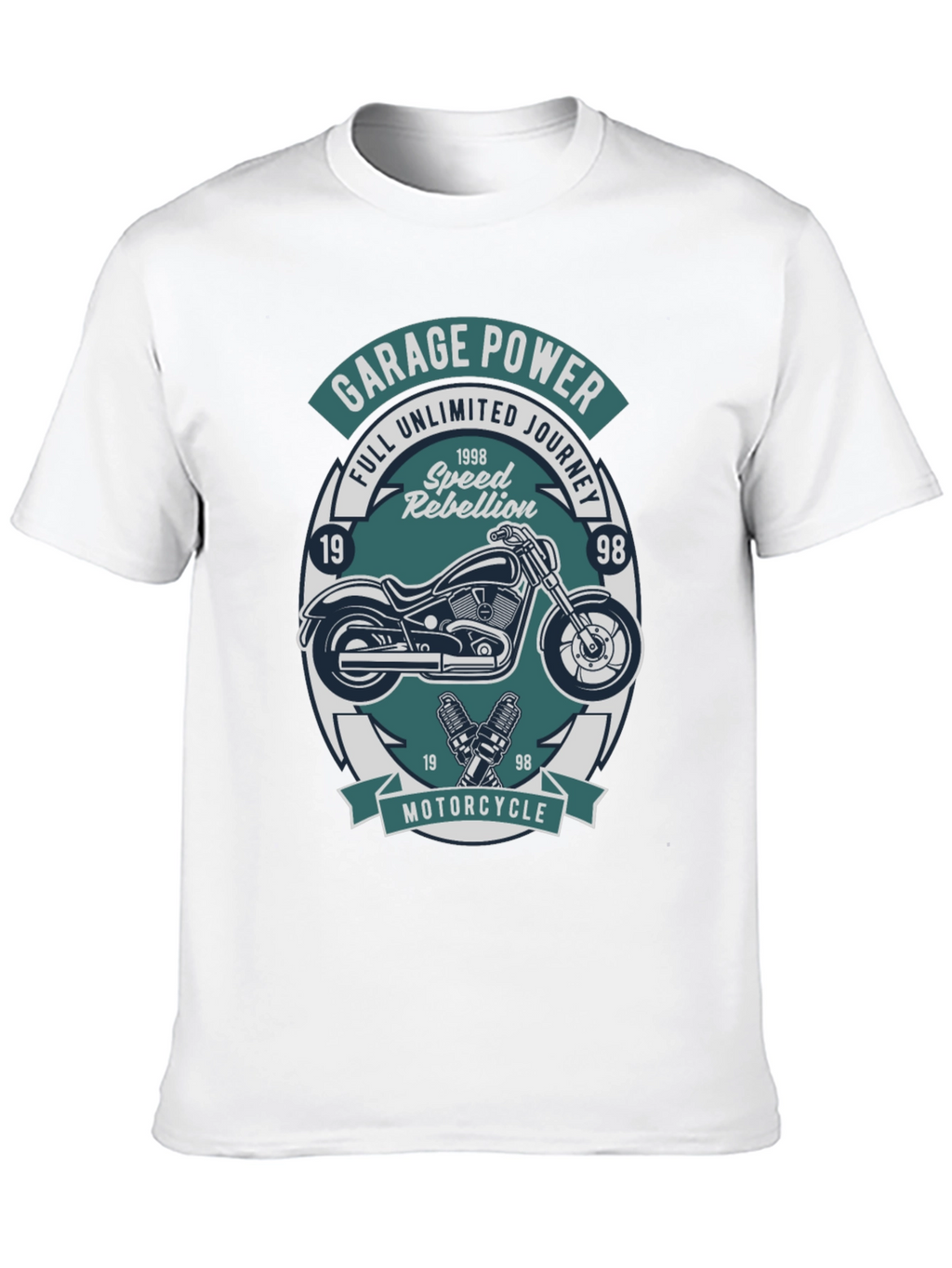 Garage Power Motorcycle T-Shirt