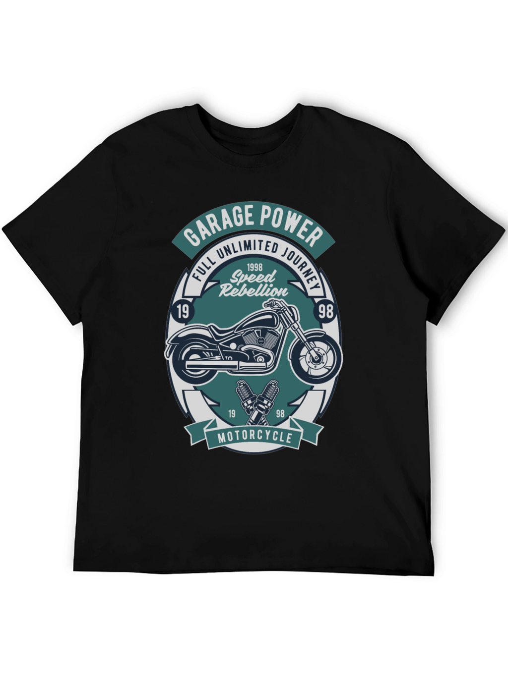 Garage Power Motorcycle T-Shirt