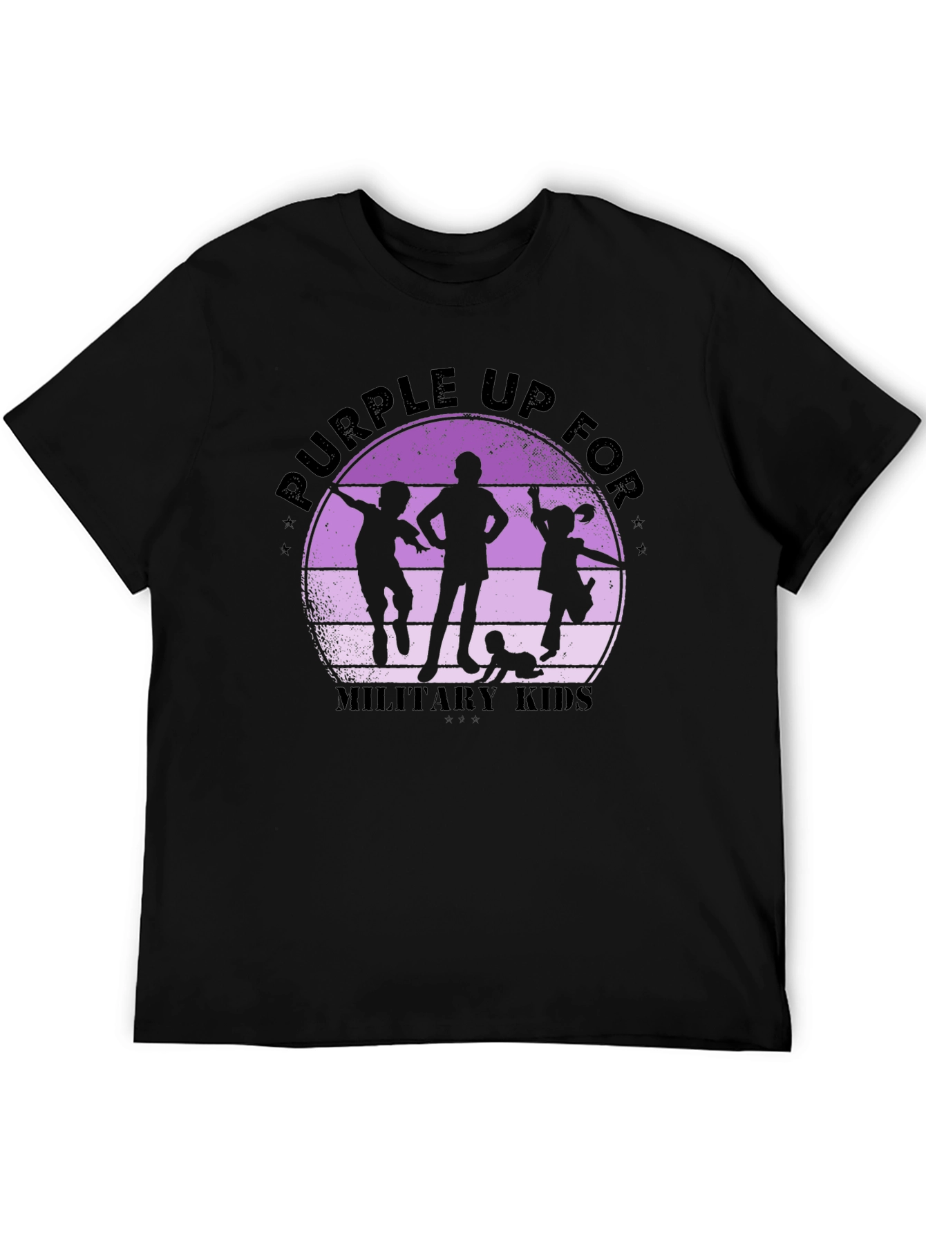 Purple Up For Military Kids T-Shirt
