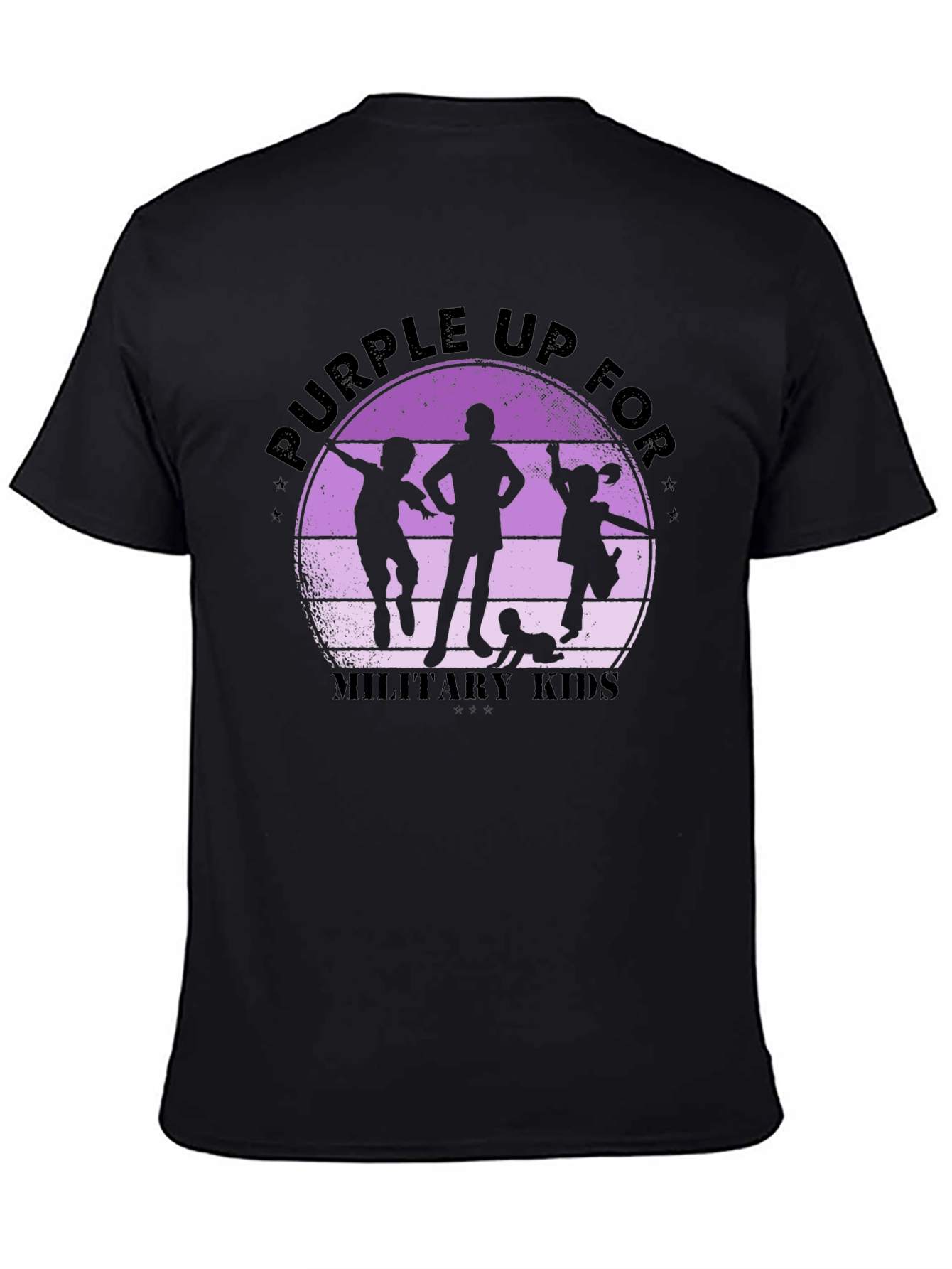 Purple Up For Military Kids T-Shirt