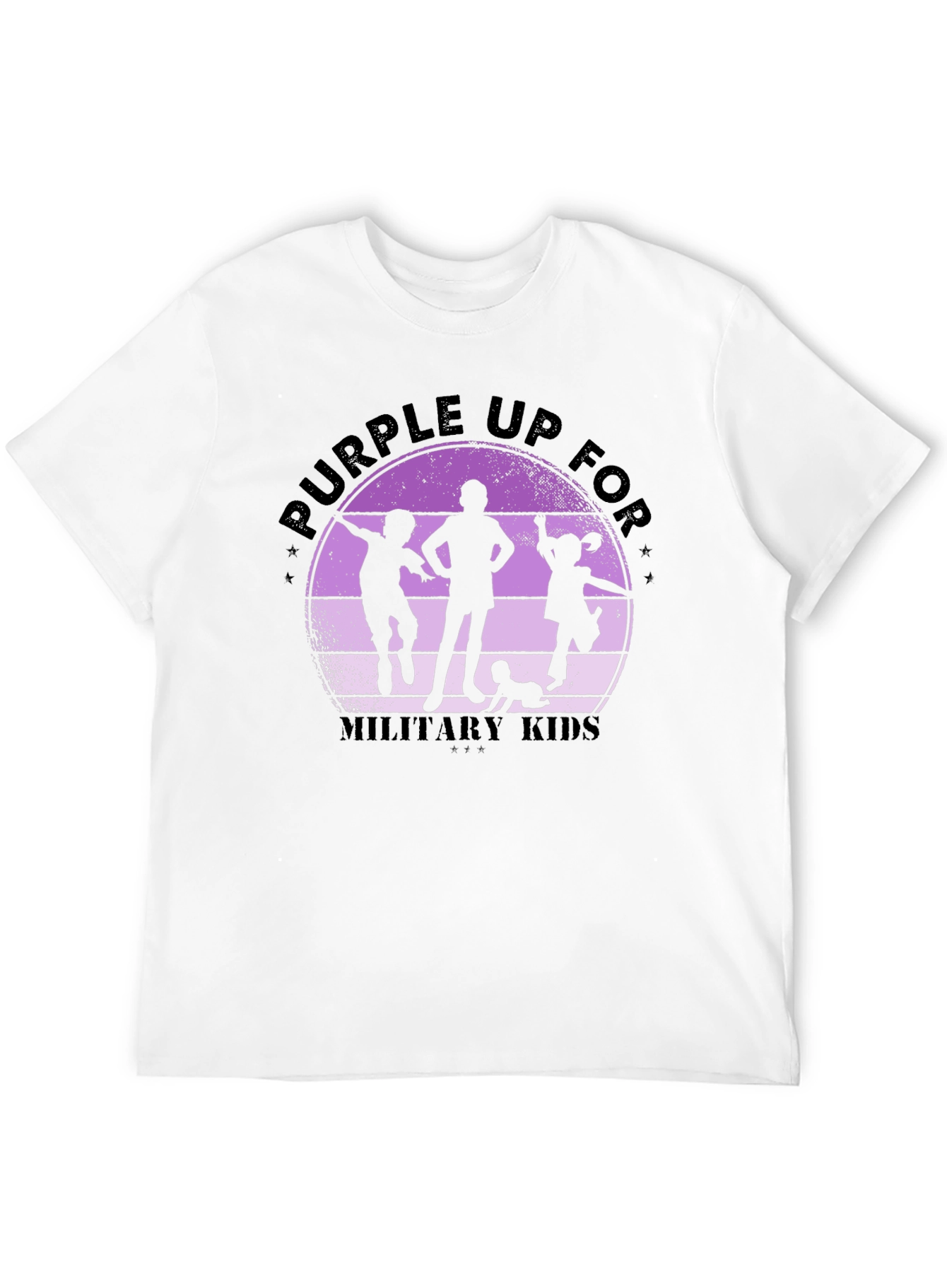 Purple Up For Military Kids T-Shirt