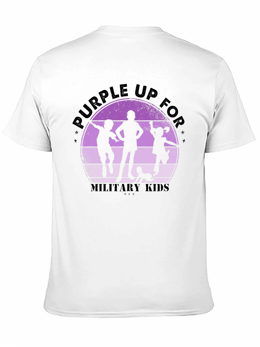 Purple Up For Military Kids T-Shirt