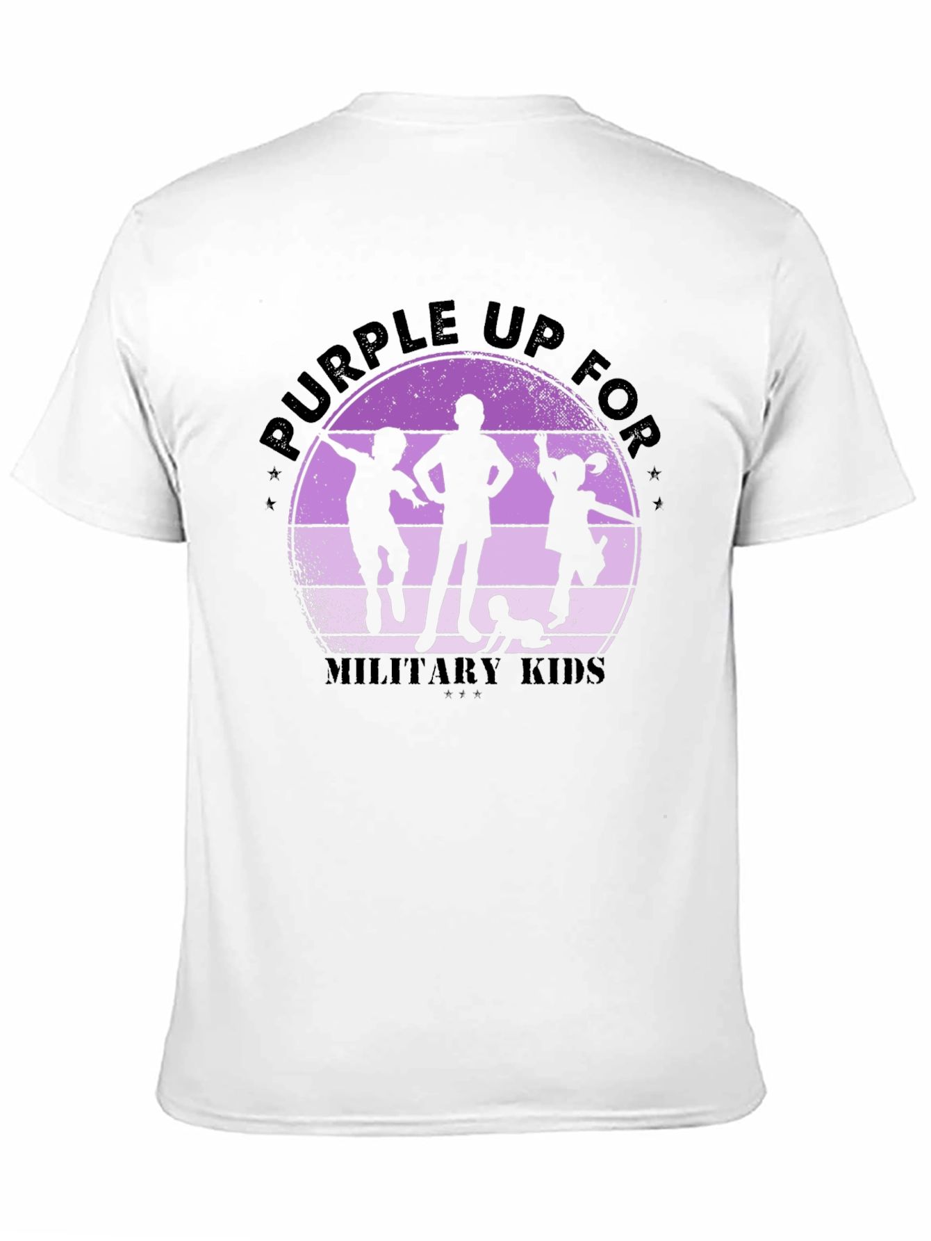 Purple Up For Military Kids T-Shirt