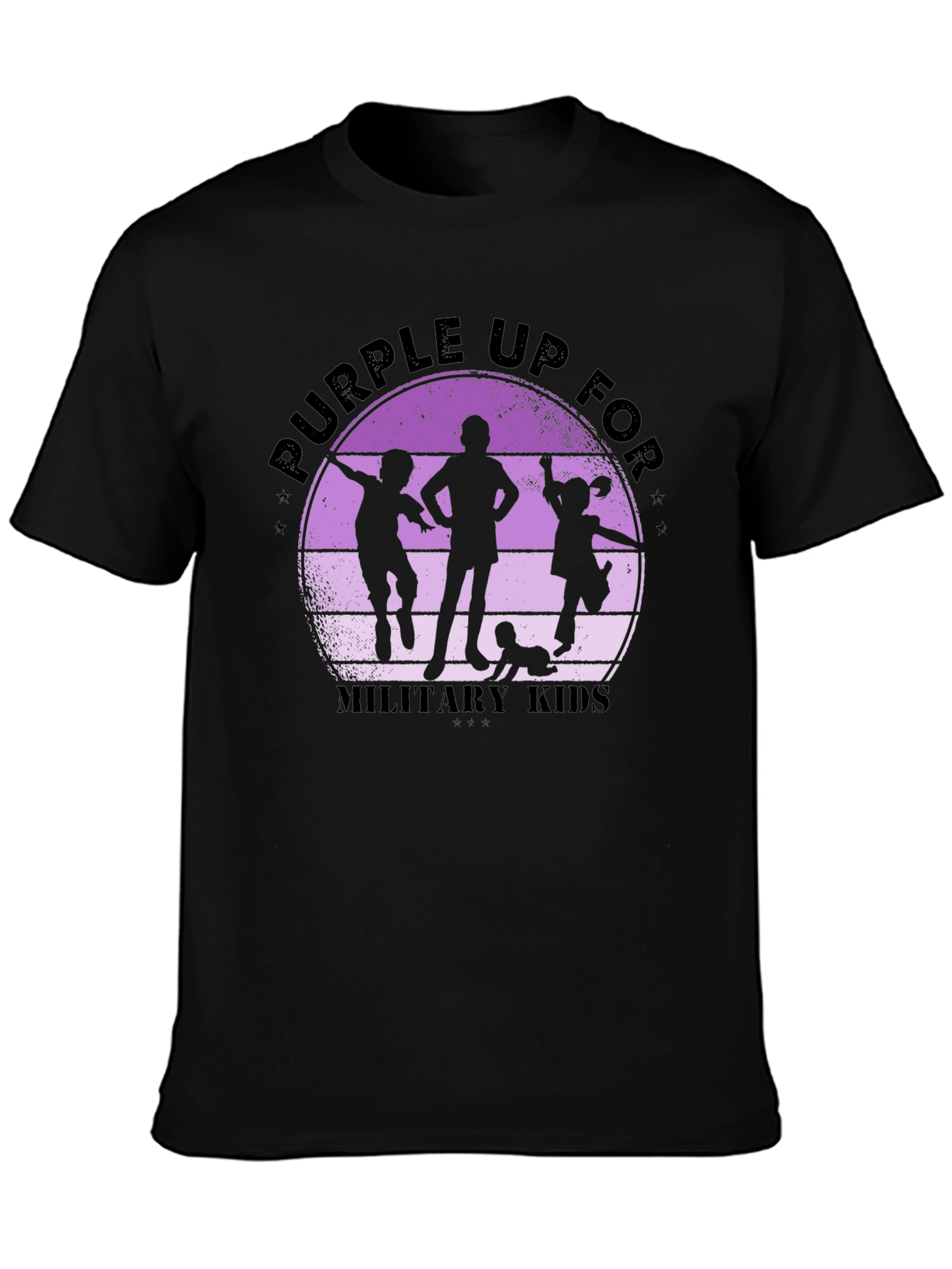 Purple Up For Military Kids T-Shirt