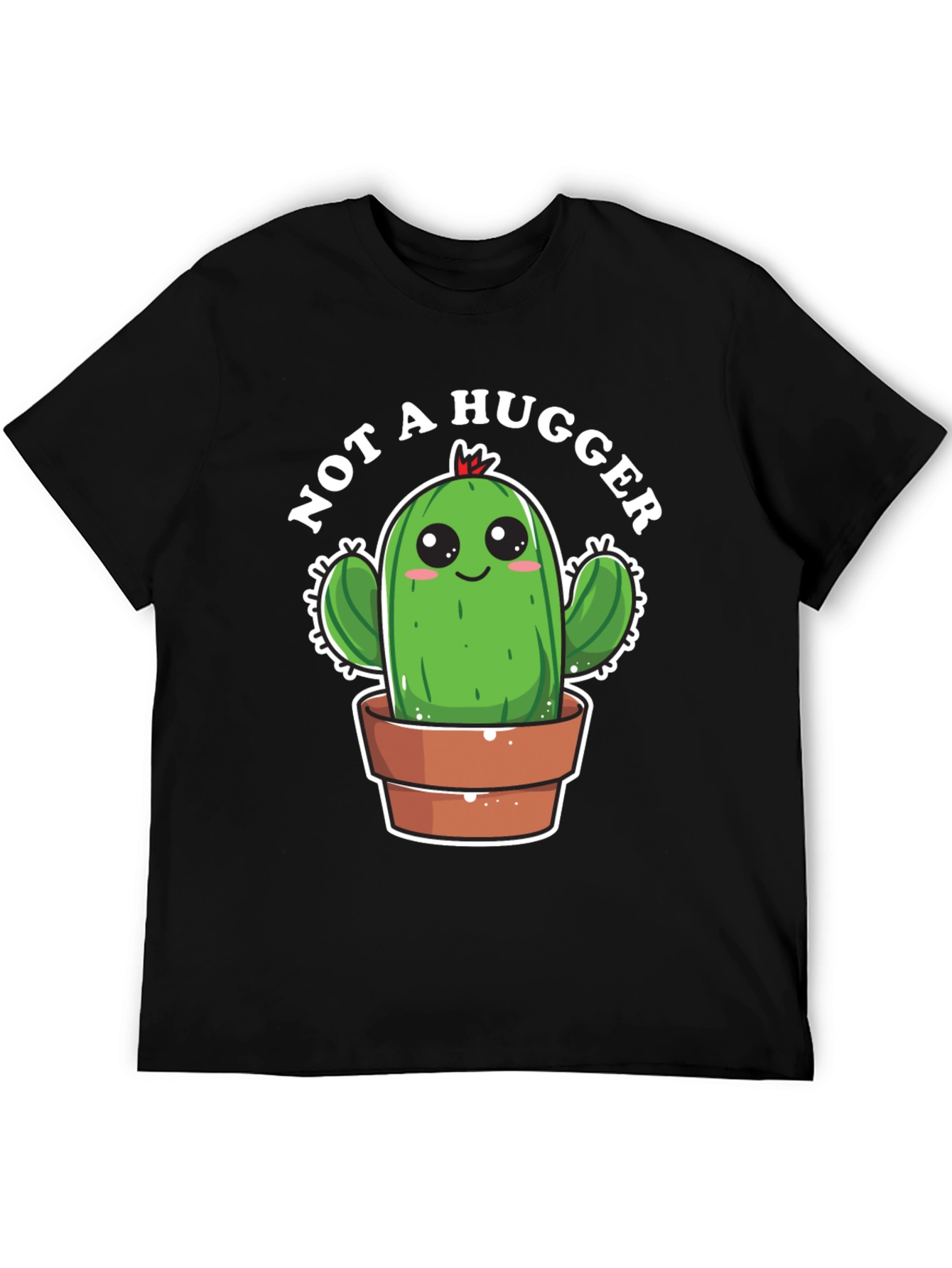 Not A Hugger Cactus T-Shirt