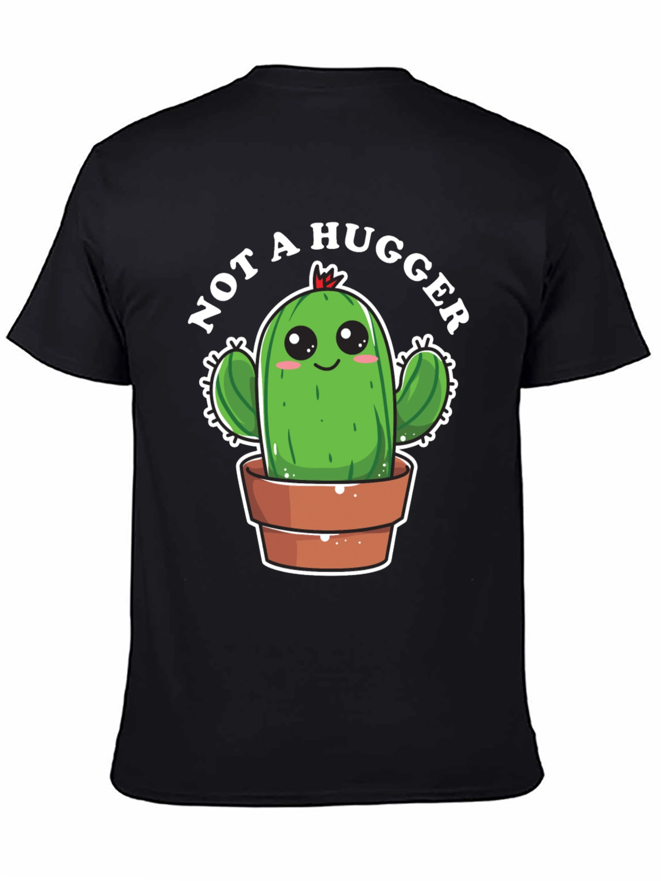 Not A Hugger Cactus T-Shirt