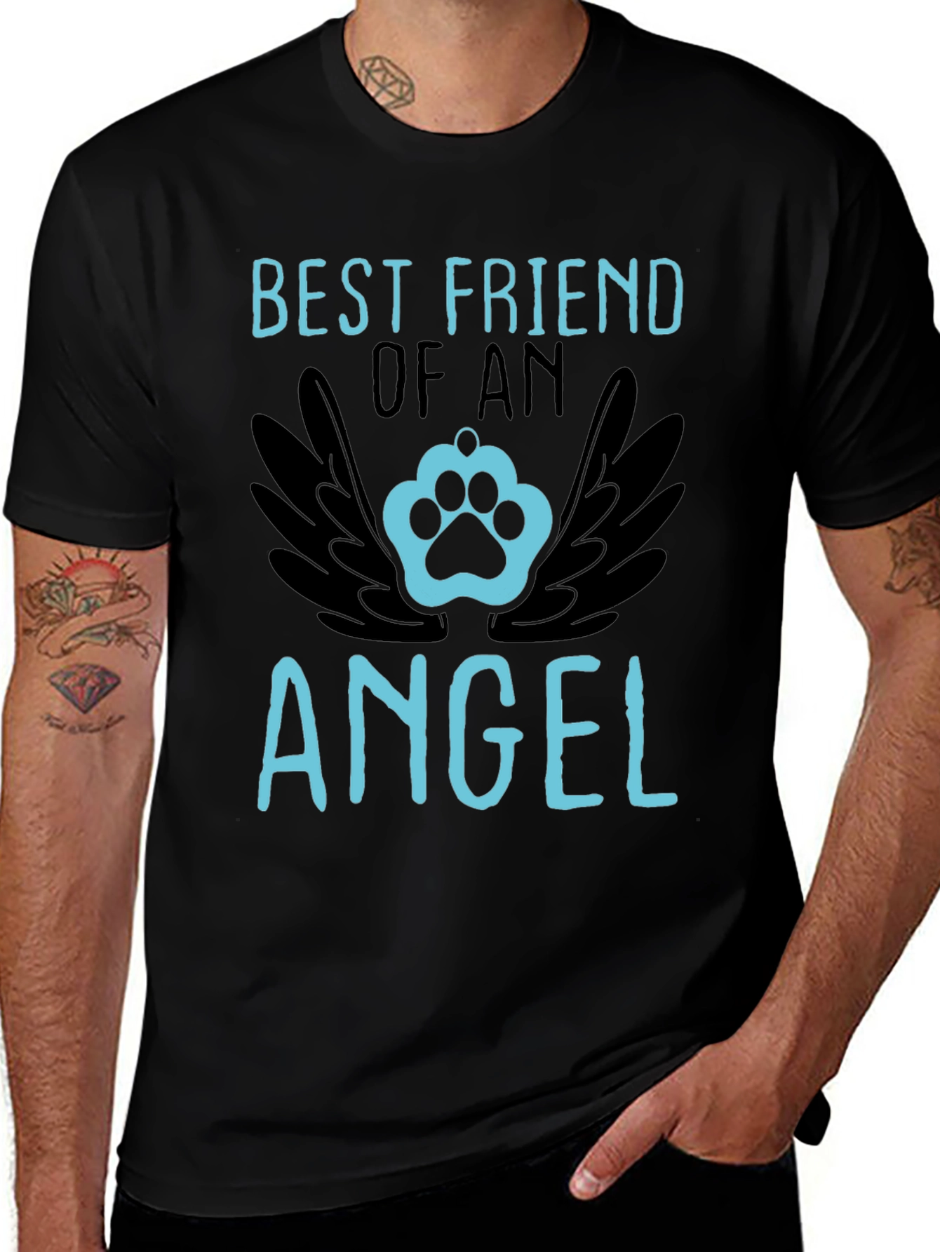 Best Friend of an Angel Pet Memorial T-Shirt