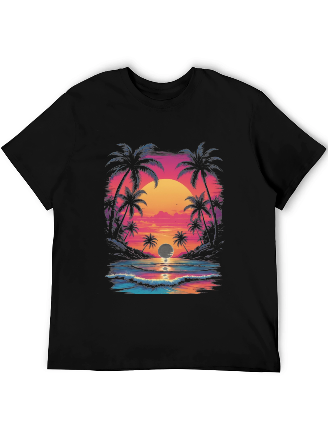 Sunset Palm Beach T-Shirt